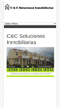 Mobile Screenshot of ccsolucionesinmobiliarias.com